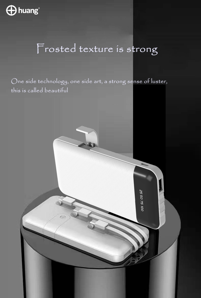 HUANG----The three-line digital display 10,000 mAh P28