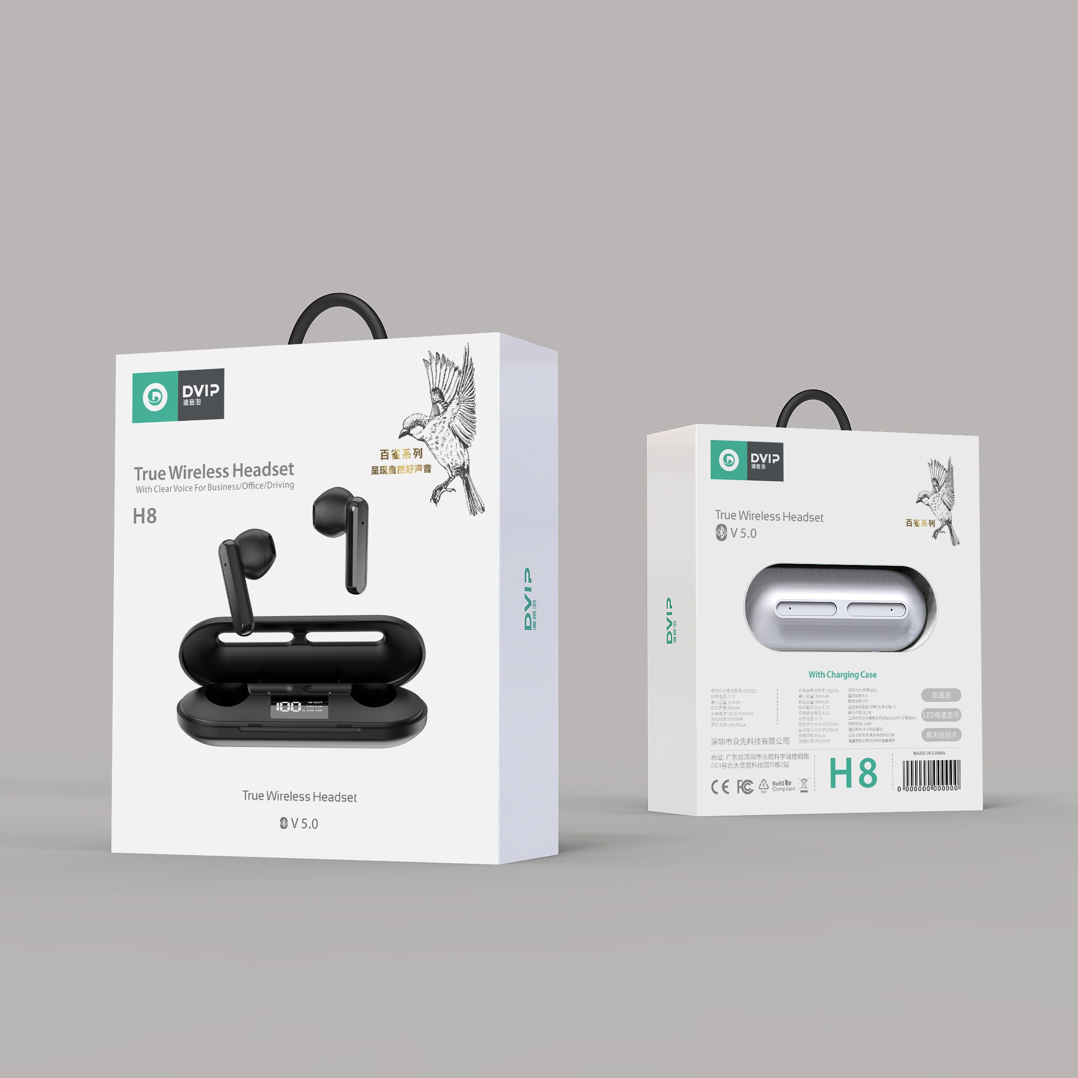 ZXKJ-H8 True Wireless Headset