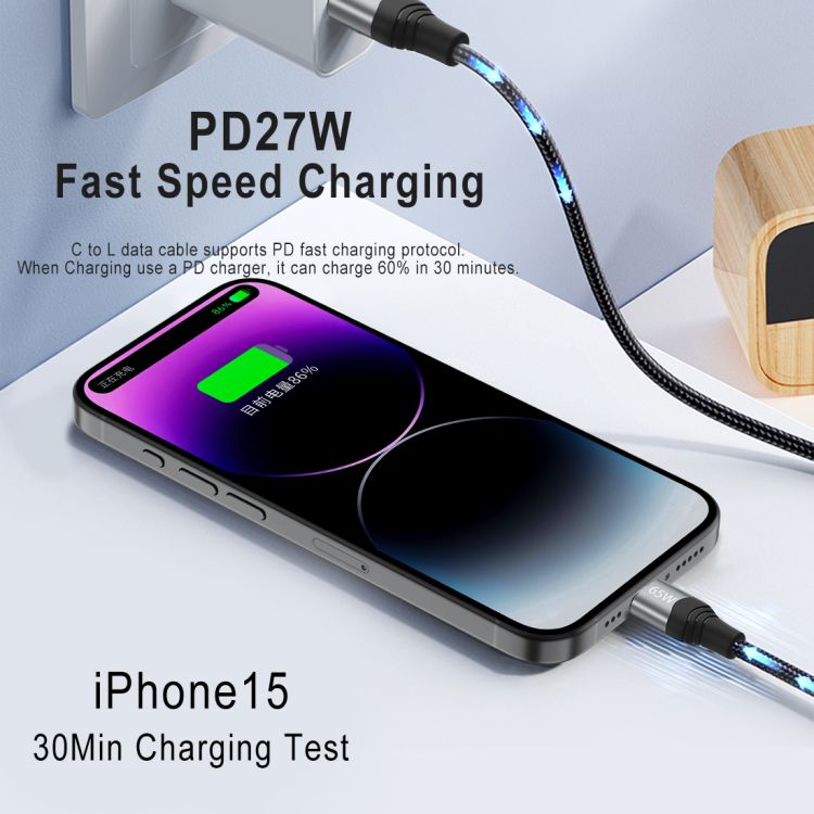 WOPOW-C T C  Aluminium alloy braided Cable-ML05