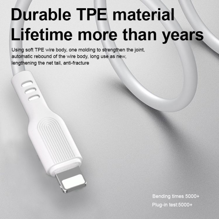 WOPOW-A T L TPE injection data cable-ML08