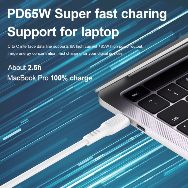 WOPOW-C T C TPE 65W data cable-ML11