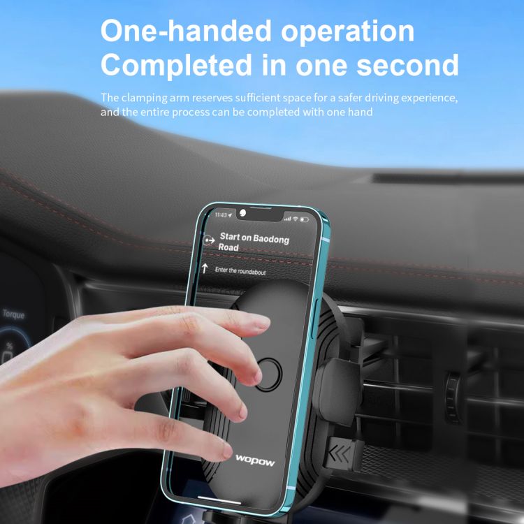 WOPOW-Striped olecranon clip car holder-MC03