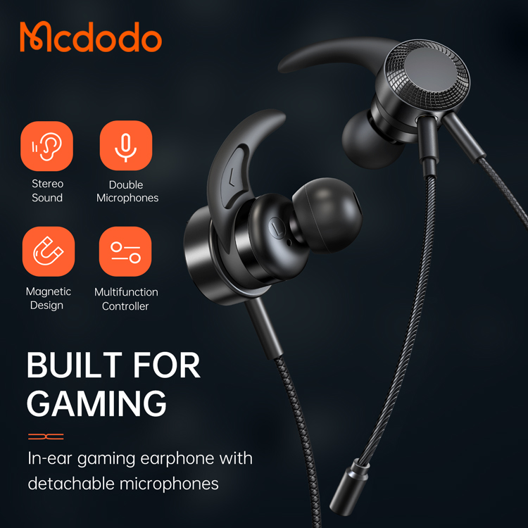 Mcdodo HP-135 Lightning-Digital Gaming Earphone For Lightning