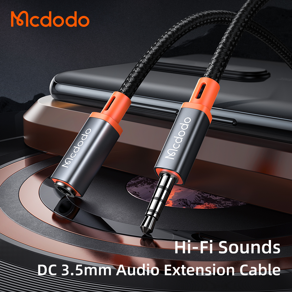 Mcdodo CA-080-Castle Series DC3.5 Male to DC3.5 Female Cable 1.2m