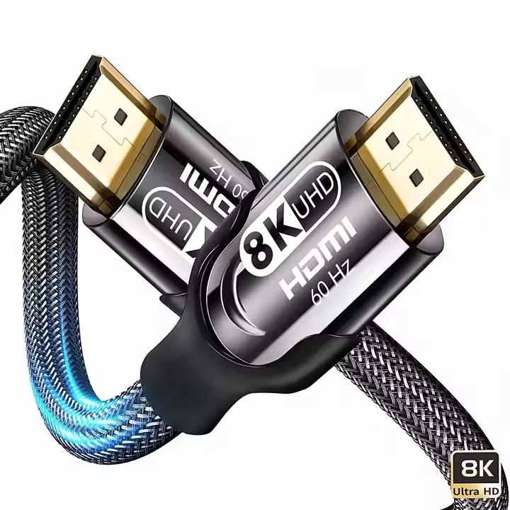 8K Ultra High Speed HDMI Cable Up to 48 Gbps Transfer Rates, 240hz 48-Bit Deep Color