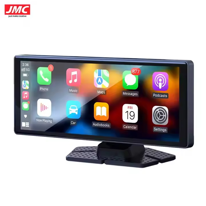 JMC 10.26inch Dash Camera Wireless CarPlay Android Auto 1080P HD Rear Camera Video Recorder Loop Recording