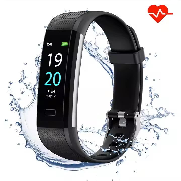 2023 OEM IP68 Waterproof Smart Bracelet heart rate monitor pedometer bracelet Fitness Tracker Health Sport Watch