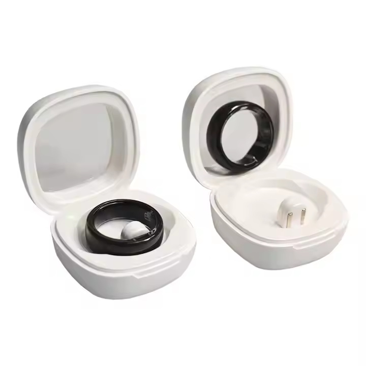 Stainless steel Ceramic Resin smart finger ring sleep fitness tracker heart rate monitoring R02 health smart ring R02