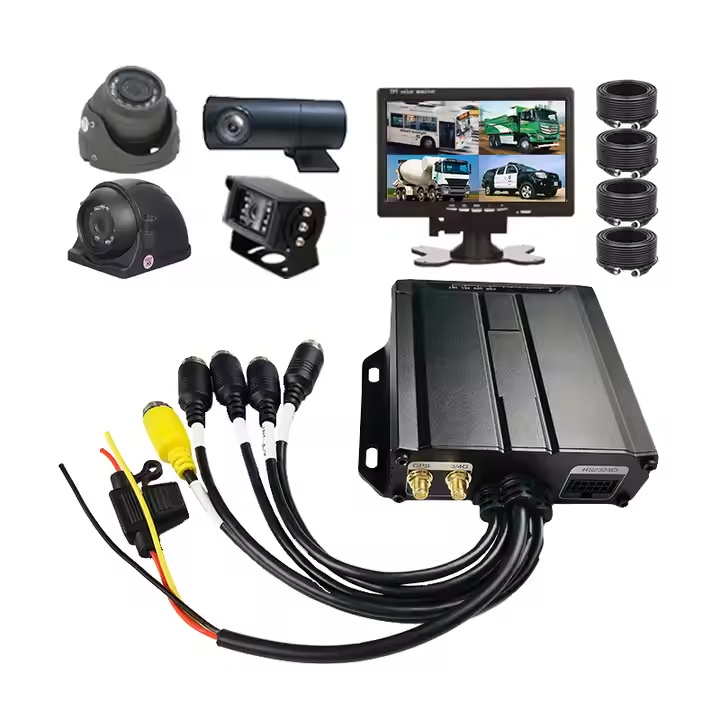4g Gps Vehicle Monitoring Mobile Dvr 4 Channel Recorder Truck Full Hd Mini 4 Channels Mdvr 4g Sd Card Hd Mdvr
