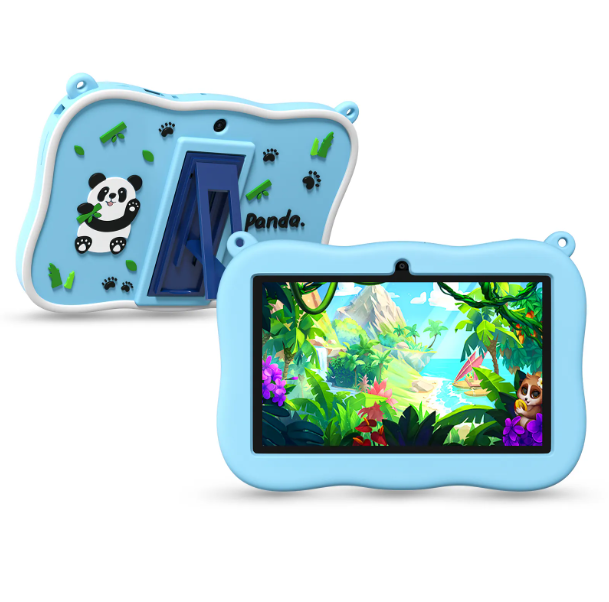 Pritom K7 Pro 1024600 Kids Tablet For Education Game With Kid-Proof Case 4gb+32gb Android Kids Tablet Pc