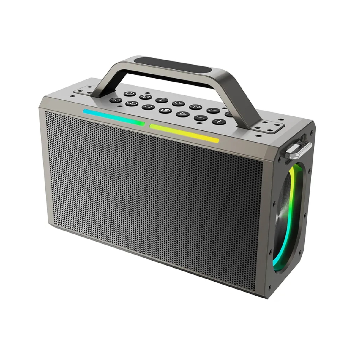 FANSBE 160w High Power Outdoor Power Bank 24000mAh Wireless Speaker Bluetooth Boombox With Metal Microphone