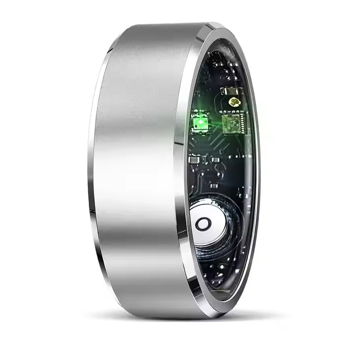 2024 R5 Smart rings 5ATM Waterproof Motion Sensing Game Gesture Photograph Health Monitoring Aluminum Alloy with Charging Case