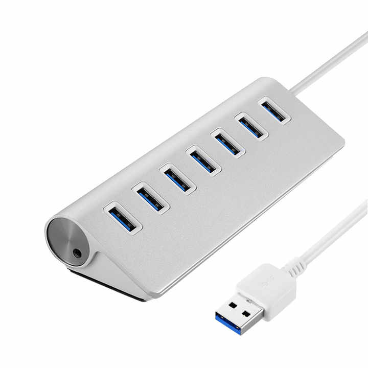 Highest Sales USB Hub For Office 7 Port Usb 3.0 Hub 5gbps Splitter Extension 7 Port Usb 3.0 Hub
