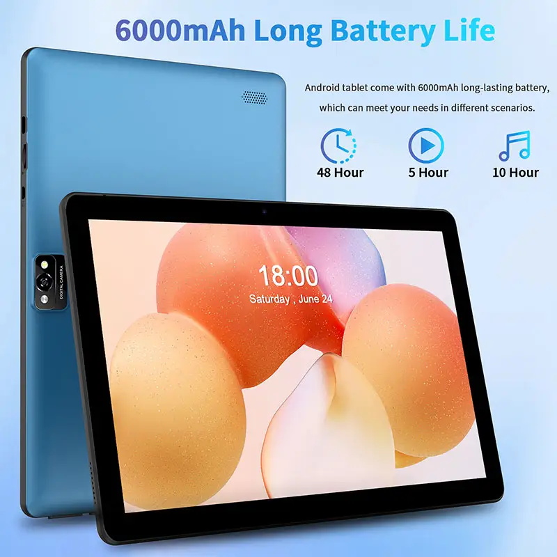 Custom 10 Inch Android Tablet Touch Screen Oem Android 5g Tablet Quad Core 7gb Ram+64gb Rom Tablet Pc
