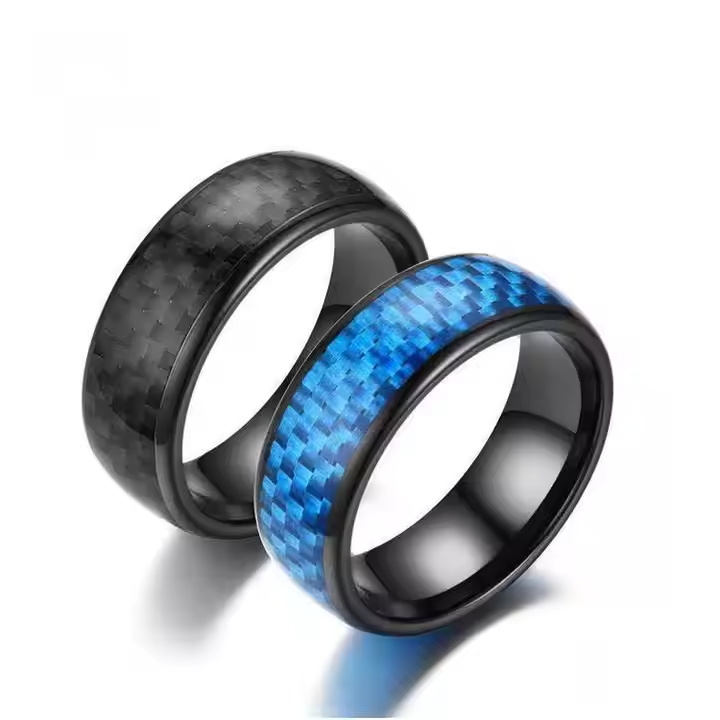 Social Media Waterproof Fashion Ceramic NFC Ring Smart Chip Access Control Ring Smart Ring NFC