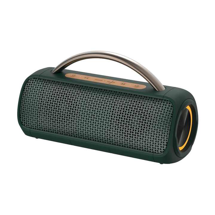 Custom Brand Private Mold Bluetooth Speaker Wireless Waterproof Outdoor 30W Portable Wireless Speaker with Colorful LED light
