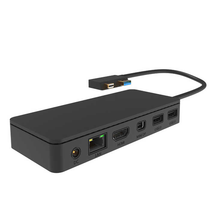 12 in 1 USB Hubs QC 3.0 Fast Charging with 3.5 Audio Interface Surface Docking Station for Surface Pro 4 5 OTN-650022