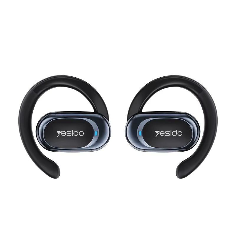 Yesido BT5.3 Hanging On Ear Design With Trending Sounds Display OWS Wireless Air Conduction Earphone