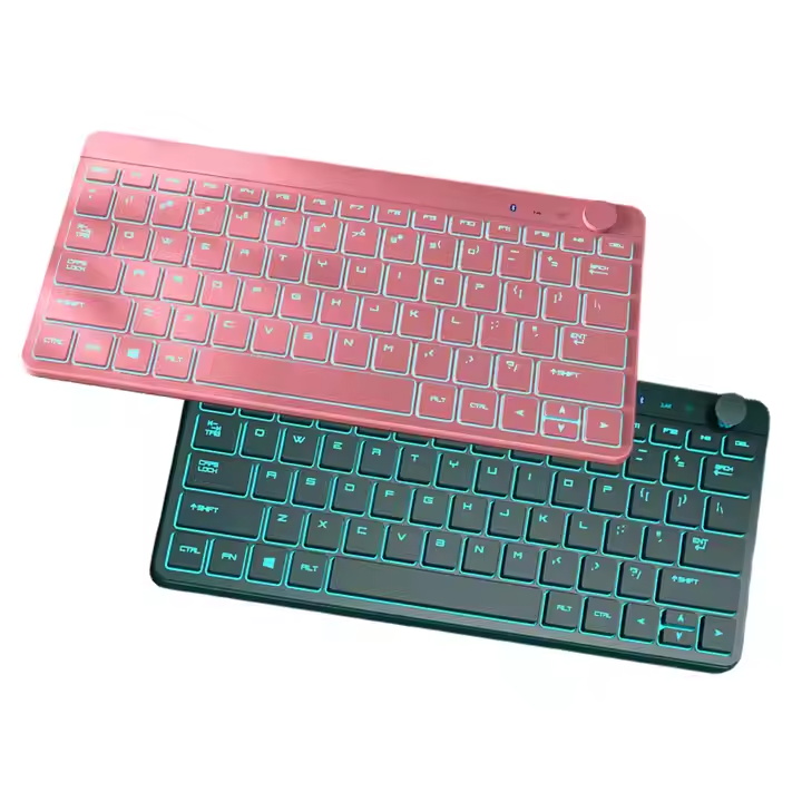Factory Price Keyboard Wireless Three mode OEM ODM Mini Computer Bluetooth Keyboard Gaming Office PC Rechargeable Keyboard