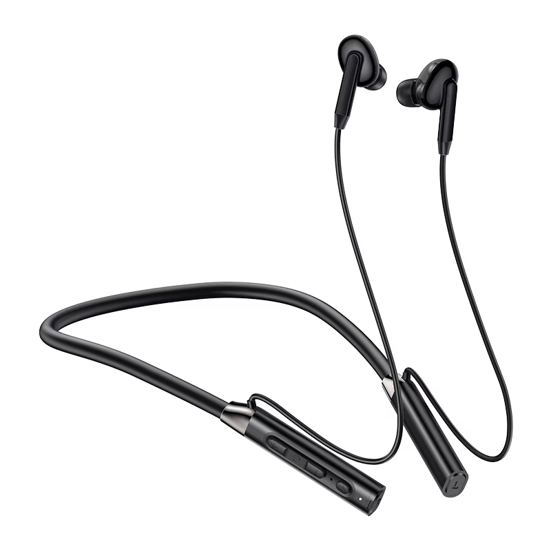 Yesido BT5.3 Type-C Charging Interface Long Battery Life Hanging Neckband Dual Dynamic BT Earphone