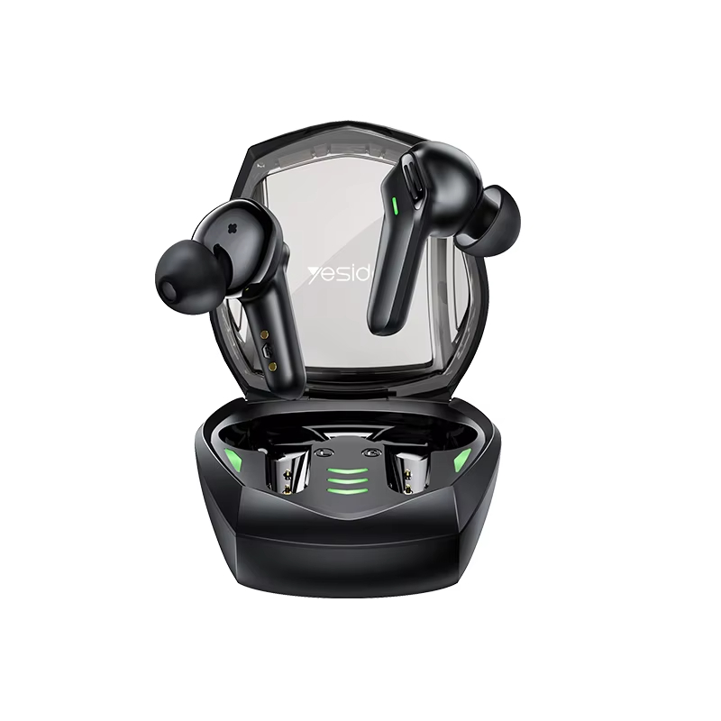 Wholesale high quality waterproof hands free deep bass stereo wireless tws headphones BT earphones with charging case