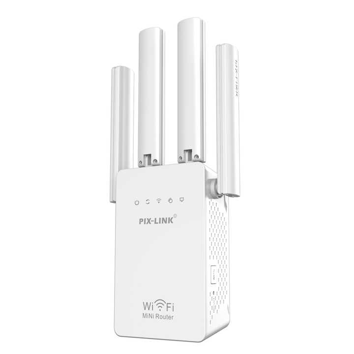PIX-LINK Long range wifi extender 300mbps wifi repeater wifi signal strong penetrability
