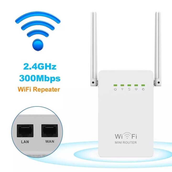 PIX-LINK 300Mbps wifi extender signal booster for home 360 full coverage support Ethernet Port