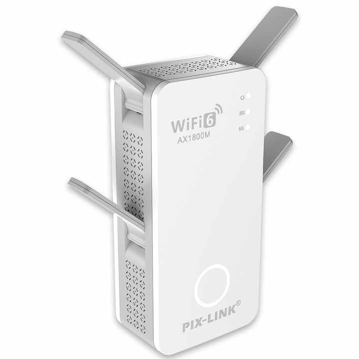 PIX-LINK Factory direct sales Wifi Repeater 1800mbps Long Range Wifi Booster Routers Wifi Extender