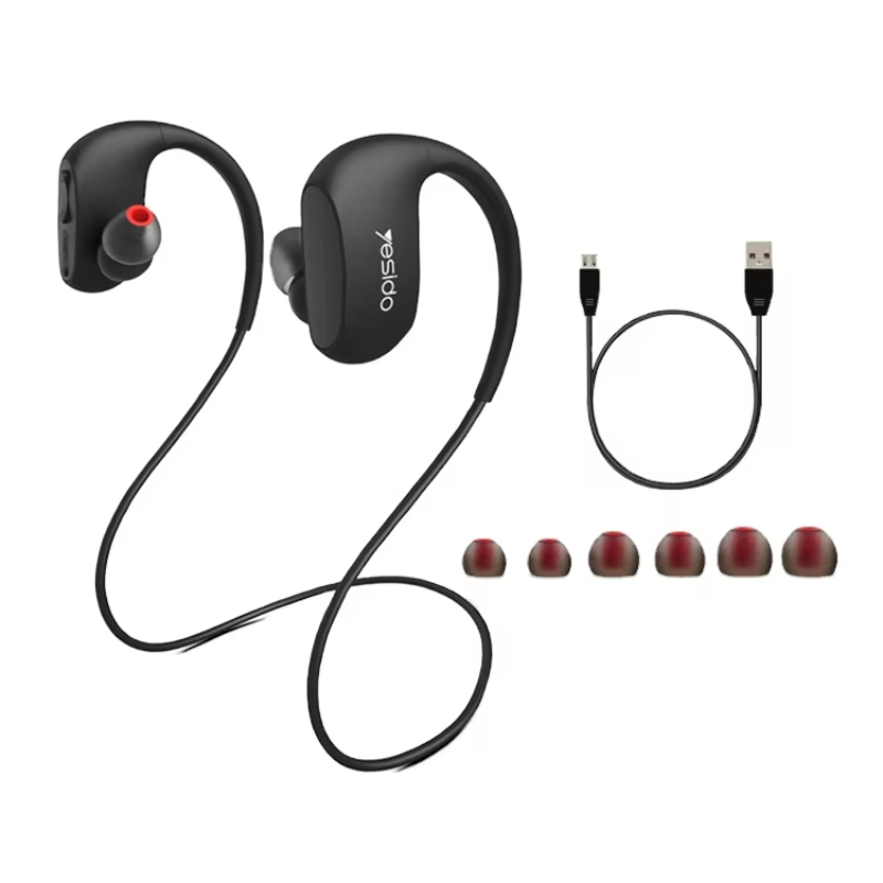 2024 Hifi surround gaming ipx7 wireless headset running sport earphone with microphone