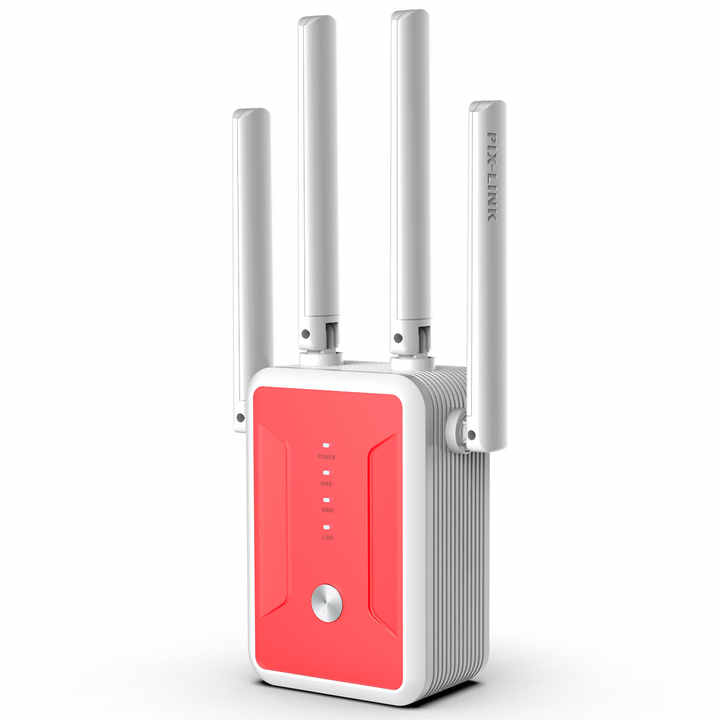 PIX-LINK Long range wifi extender 1200mbps dual band 5G wifi repeater wifi signal strong penetrability