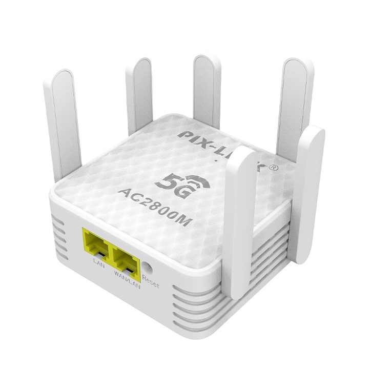 PIX-LINK Long range wifi extender 2800mbps dual band 5G wifi repeater routers wifi signal strong penetrability
