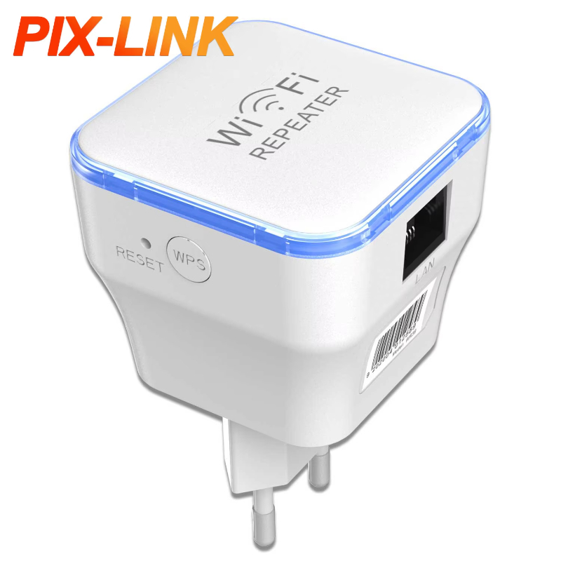 PIX-LINK OEM_ODM New Model 2.4Ghz 300Mbps WIFI Repeater Signal Range Extender Booster Amplifier