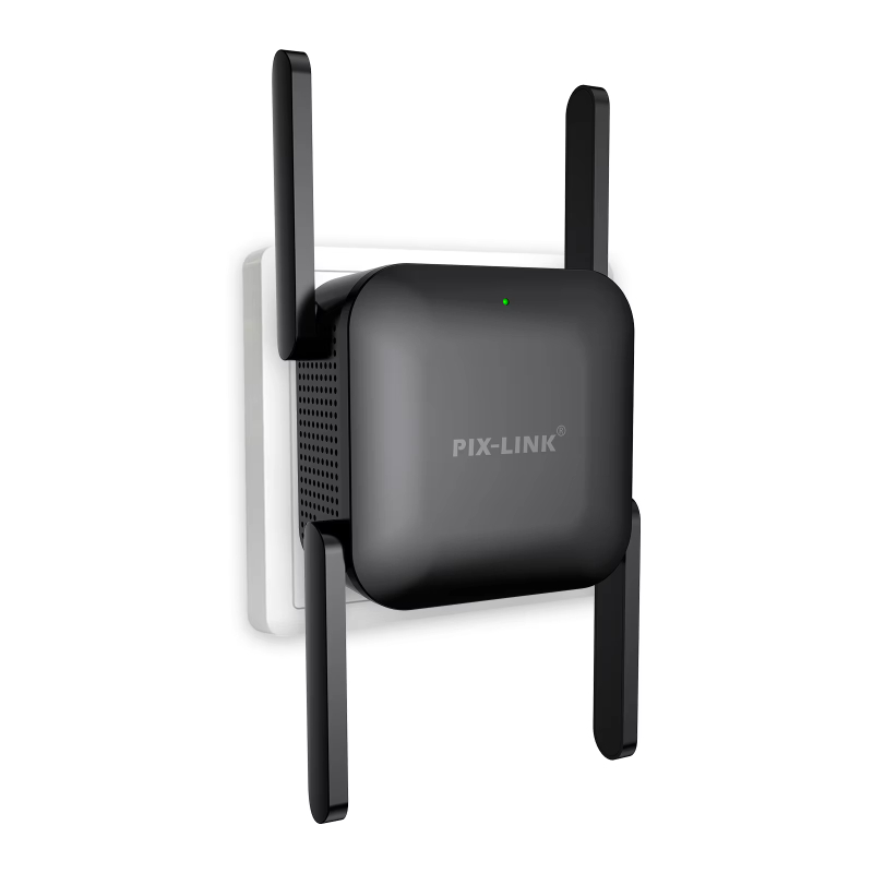 PIX-LINK 5G WiFi Repeater Wi Fi Amplifier Signal Wi-Fi Extender Dual Band Network 1200Mbps 5 Ghz Long Range Repeater