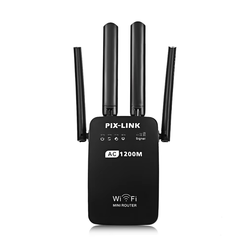 PIX-LINK AC05 Mix Single Band 1200Mbps Antenna WiFi Repeater Router Extender