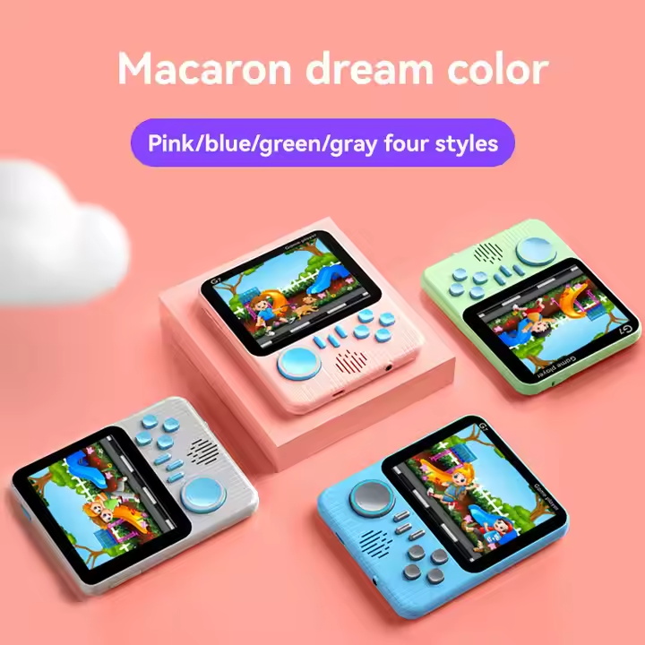 Built In 666 Games G5 G6 G7 3.5 Inch HD Lcd Screen Video Console Retro Arcade Mini Pocket Single Handheld Game Player