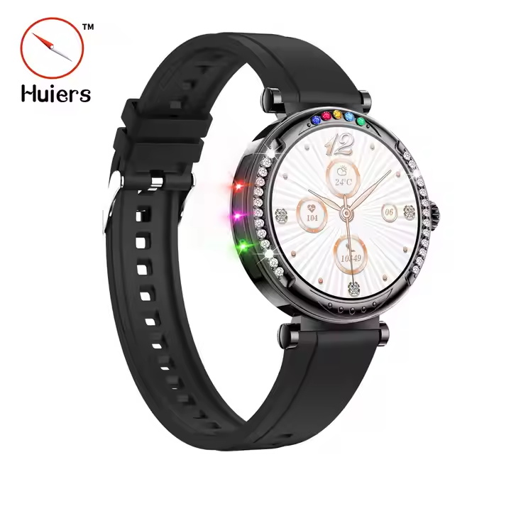 2024 CF331.27-inch full-circle full-touch women's physiological heart rate blood pressure breathing training smart watch