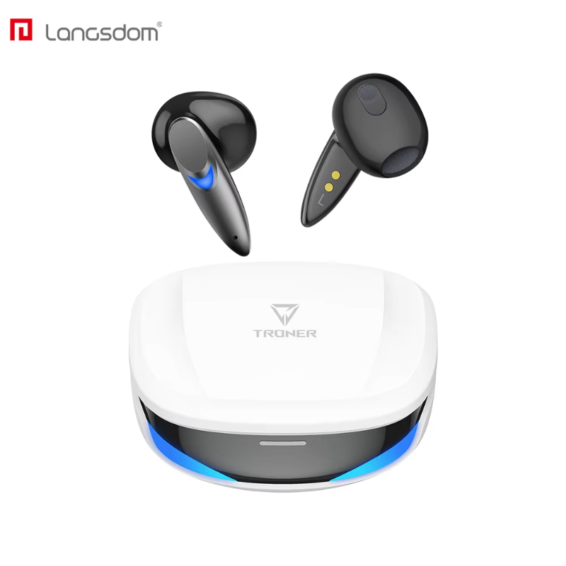 Factory headphone accessories light weight cool style tws earbuds best gaming low lantency wireless bluetooth earphones