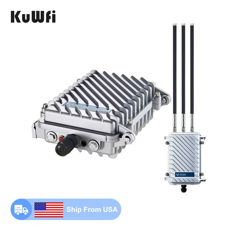 Oversea Stock KuWFi dual band 750M Omnidirectional antenna OpenWRT function outdoor access point for wide coverage
