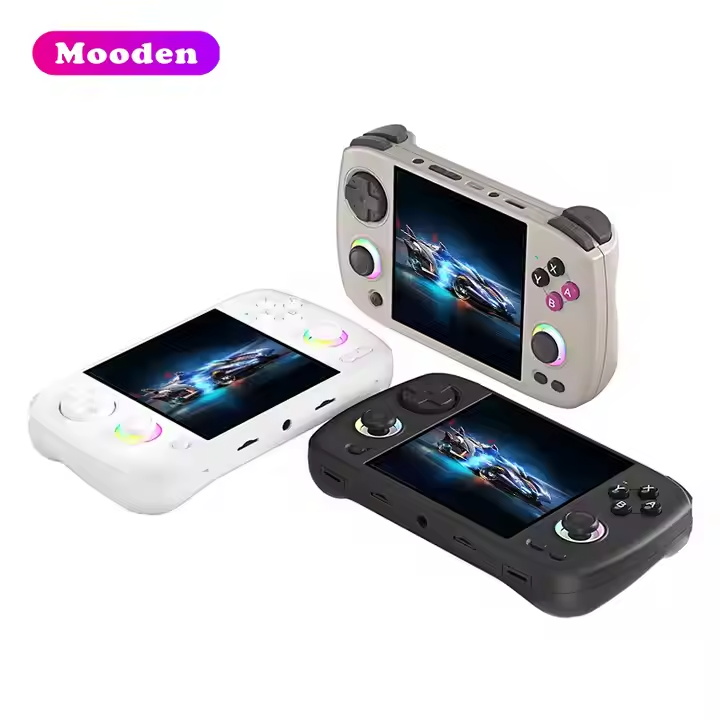L ANBERNIC RG CubeXX Handheld Game Console 3.95" IPS HD Screen Linux WIFI BT RG Cube XX Retro Video Gaming Console