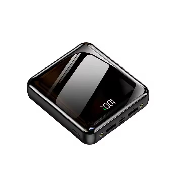 10000mAh Portable PowerBanks Qi Fast Charger Power bank Battery Charger With Cable for iPhone mobile Phone