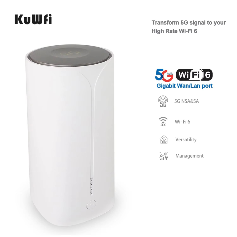 Oem Odm Ax1800 Router Wifi Wireless Modem 5g Cpe & Lte Cat20 Gateway Cellular Router Wifi 6 Cpe Router with Sim Card
