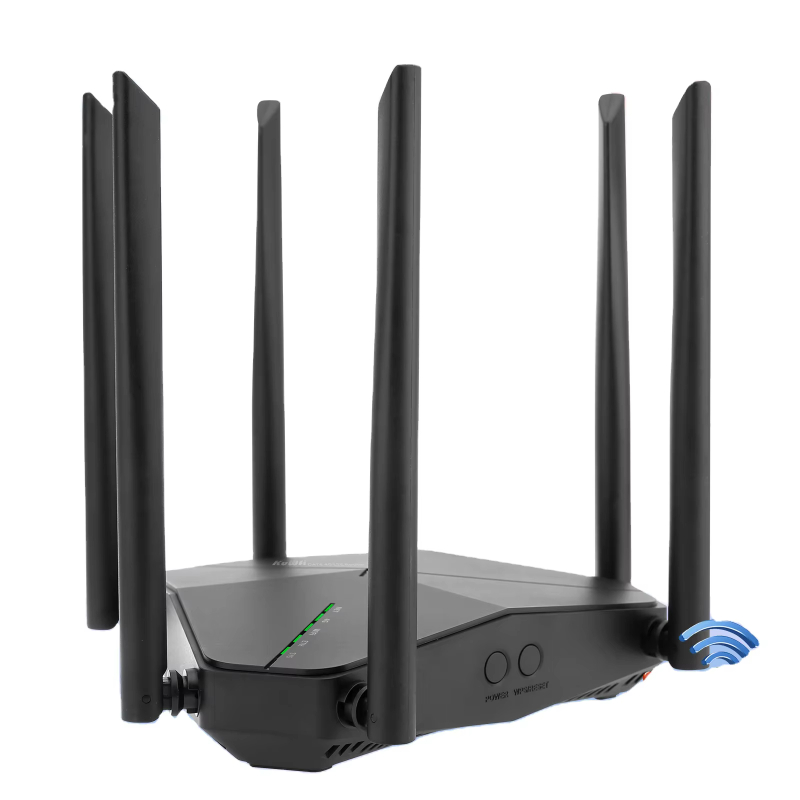 OEM KuWFi sim card 4g wifi router module SMS 32users 1200Mbps dual band 4g wireless cat6 4g router wifi rj11