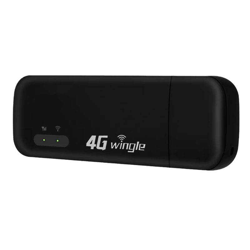 KuWFi 10users wireless 4g dongle usb 150Mbps high speed sim card slot black mini 4g usb wifi router