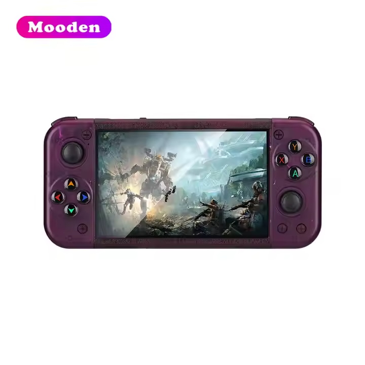 L Newsales RG50XX Handheld Game Connsole 5 Inch Screen 15000+ Retro Games Linux System Video Game Console For PSP PS1