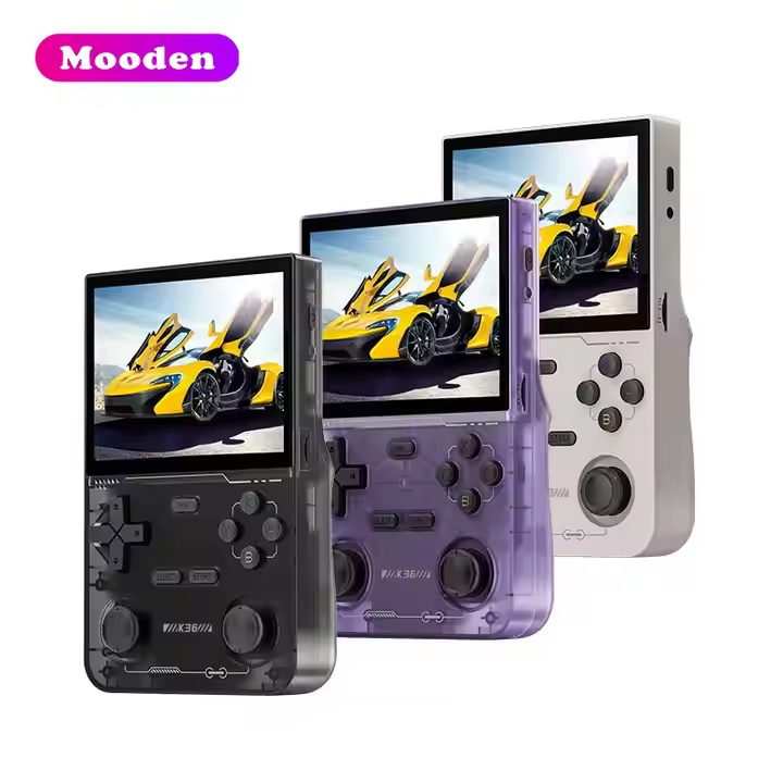 S K36 Handheld Gaming Player 3.5 inch Screen Linux System 64G 16000 Games Classic Portable Retro R36S Gaming Console For PSP PS1