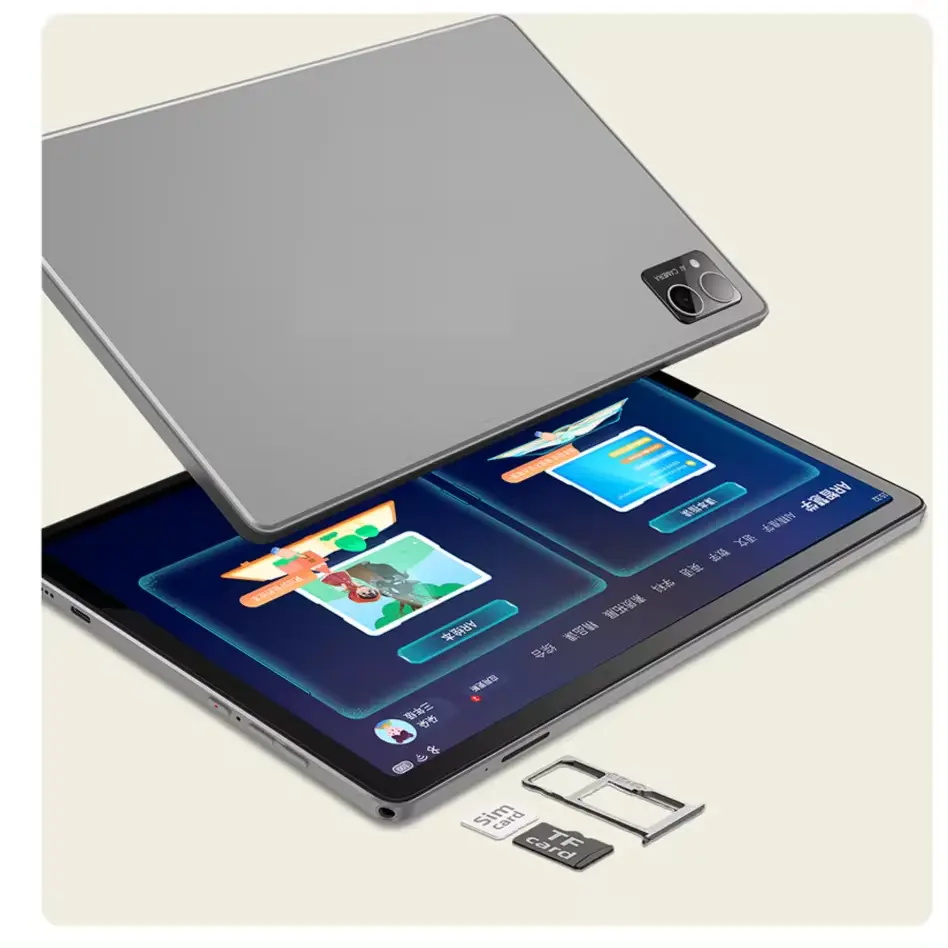 10-inch minicomputer 6+256GB tablet Stock popular MTK6797 Android 13 battery 8800 mah battery Ultra-thin tablet