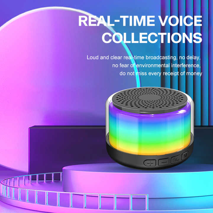 Factory Supplied Smart Blue tooth Speaker Portable Mini Wireless Speaker with RGB lights TF Card