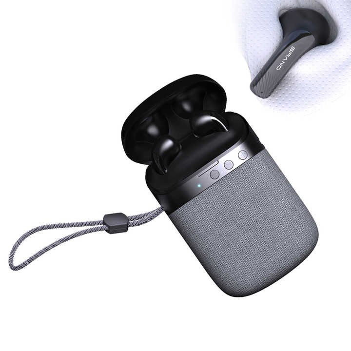 2024 Newly Portable 2 in 1 Wireless Blue tooth Speaker with 360 Degree Surround Stereo HIFI Sound TWS Earbuds