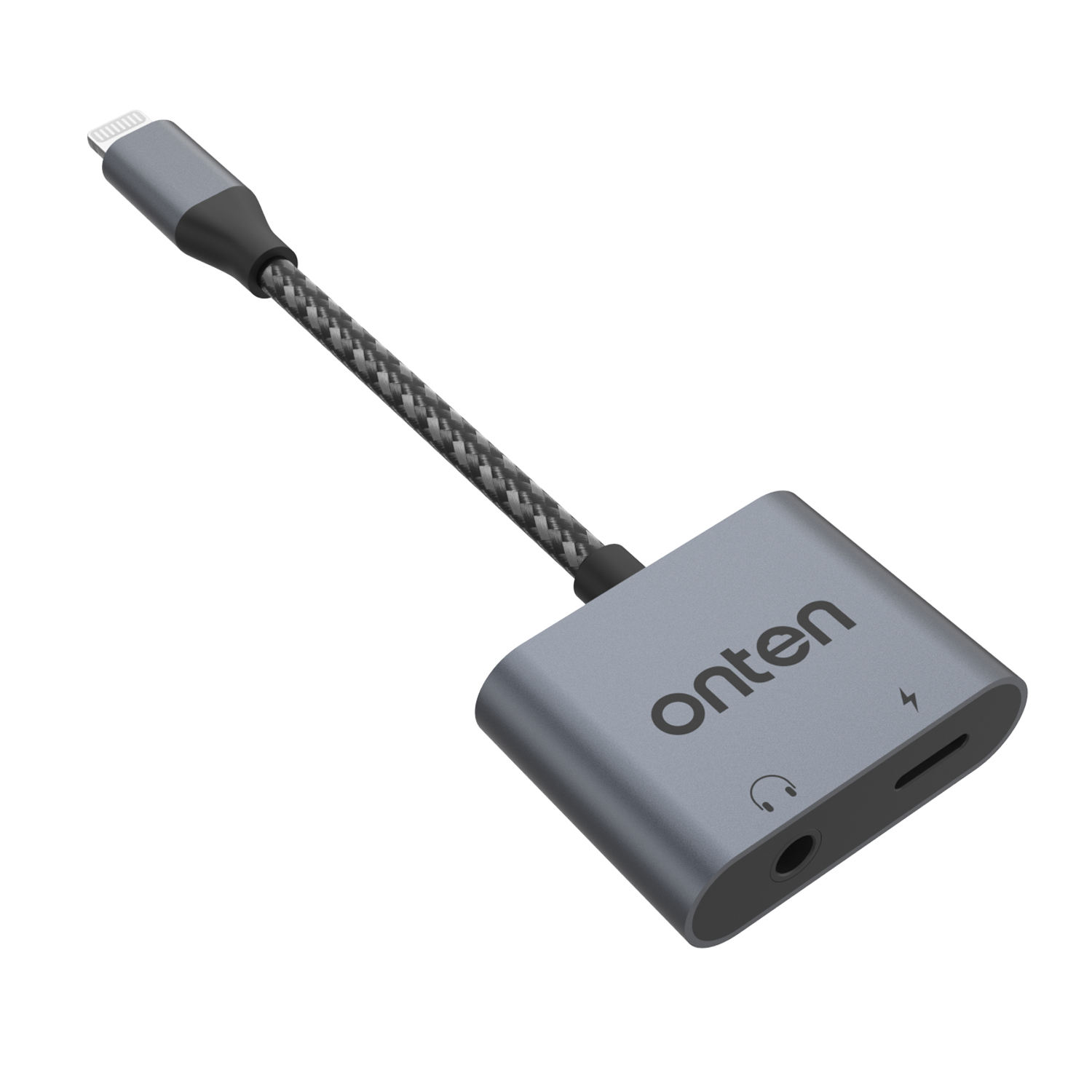 1 Lightning to audio+ charging,support charging,audio,headset remote control, not call