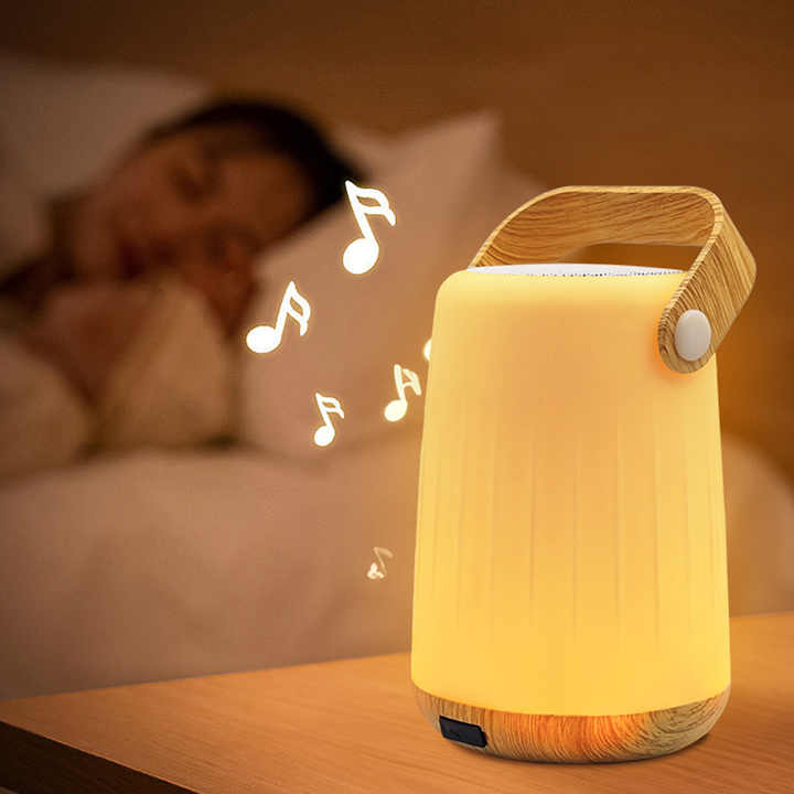 Professional Speaker Portable Bluetooth Mini Bamboo Led Wireless Speakers